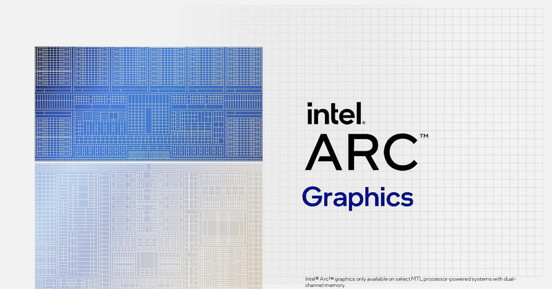 Arcの技術を継承した内蔵GPU(出典: Meteor Lake Architecture Overview、Intel)