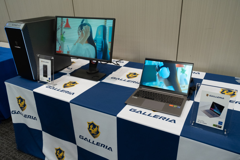 会場には各ブランドの製品も展示されていた(一部参考出展)