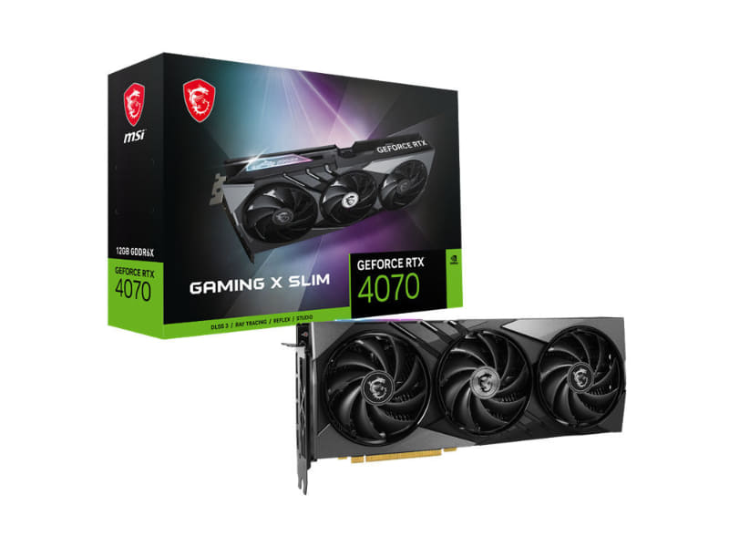 GeForce RTX 4070 GAMING X SLIM 12G