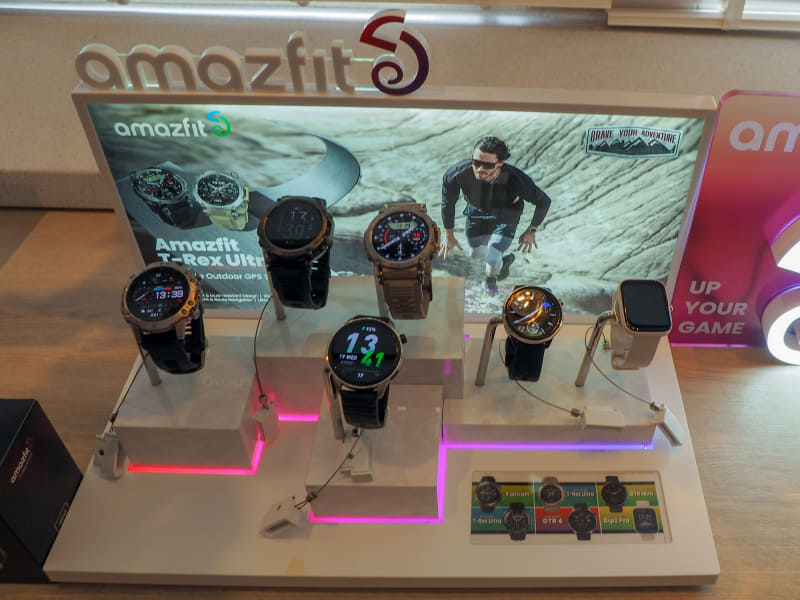 スマートウォッチで中国メーカーが急速に勢力を伸ばしており、「Amazfit」ブランドで展開している専業のZepp Lifeなども日本で新製品を相次いで投入している