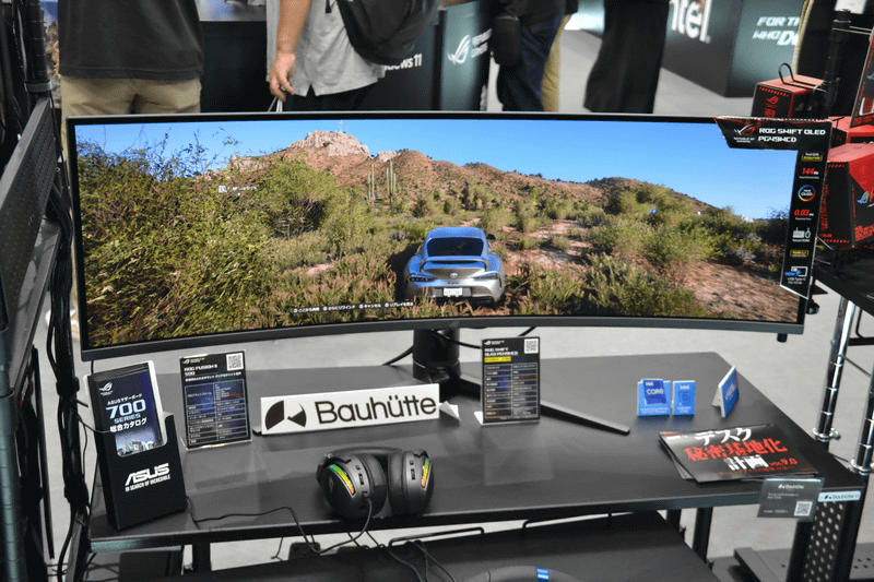 有機EL湾曲ウルトラワイド「ROG Swift OLED PG49WCD」