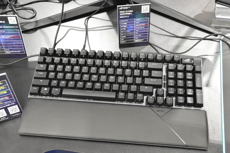 US配列の96%キーボード「ROG Strix Scope II 96 Wireless」