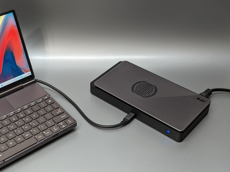 「GPD G1」。先行予約価格は10万4,300円