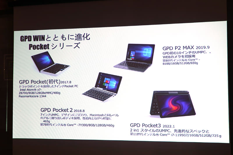 Pocketシリーズの歴史