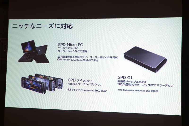 GPDのそのほかの製品