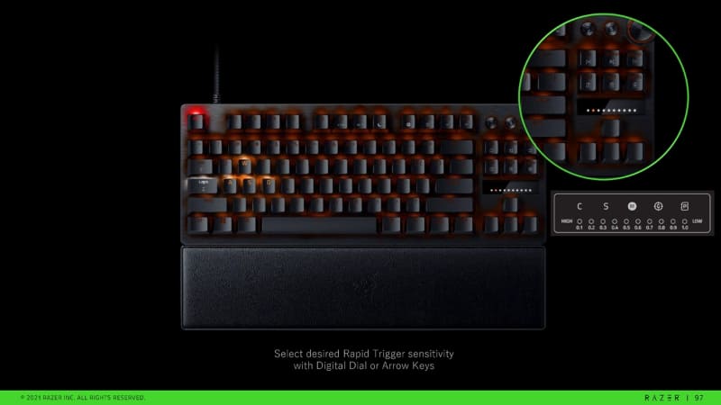 Rapid Trigeerの設定にもLEDは利用できる