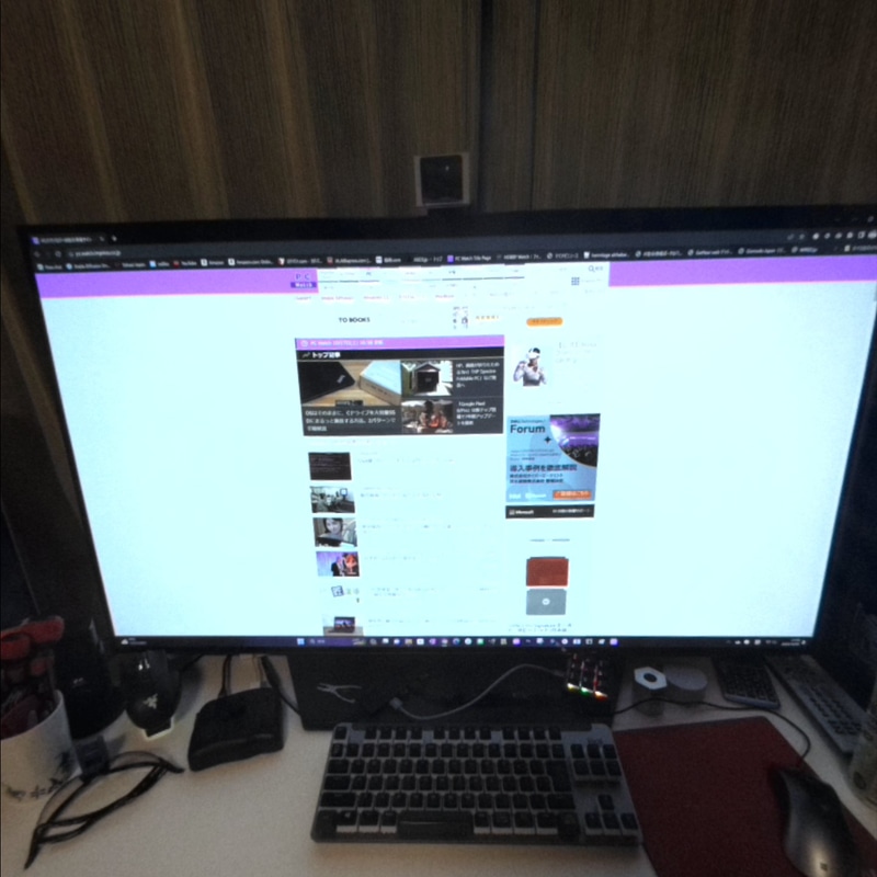 Quest 2のパススルー画像