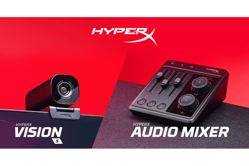 HyperX Vision SとHyperX Audio Mixer