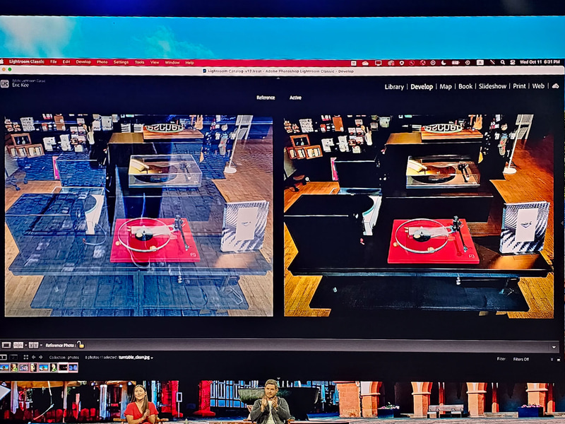 ガラス越しに生じた光の反射などをAIが取り除いて鮮明な画像にしてくれる