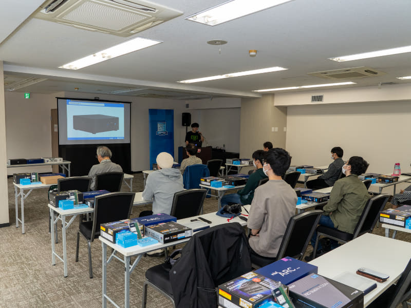 初級カリキュラムの様子