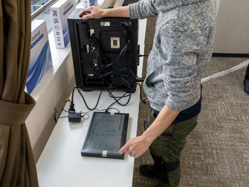 通電してBIOSの画面を確認すれば完了