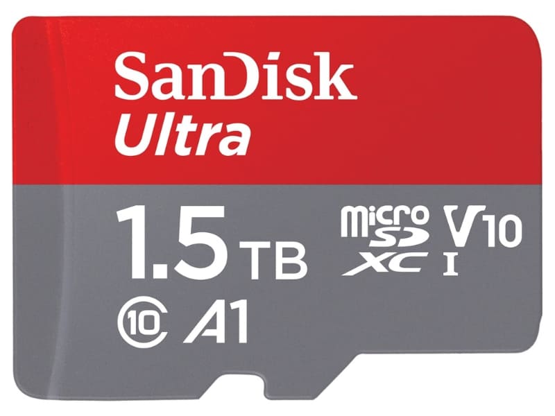 SanDisk Ultra microSDXC UHS-Iカード 1.5TBモデル(SDSQUAC-1T50-GN6MA)
