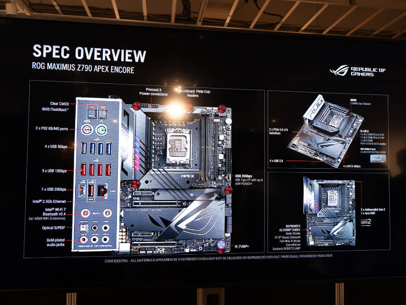 ROG MAXIMUS Z790 APEX ENCORE