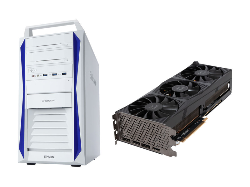 カスタマイズに1,100W電源とGeForce RTX 4080を追加