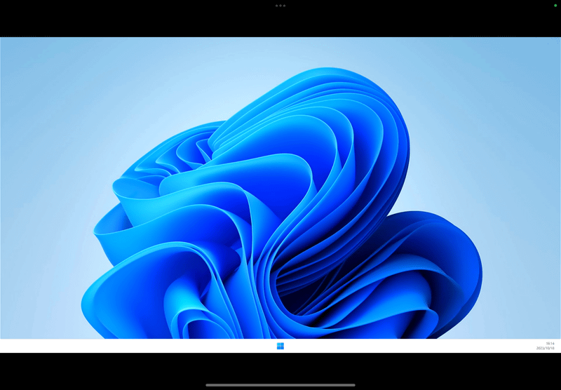 多くの場合、上下に黒帯ができるので、見た目があまりよろしくない。ちなみにPCから出力された映像がアスペクト比16:9の場合、iPad上では2,360×1,328ドットで表示される