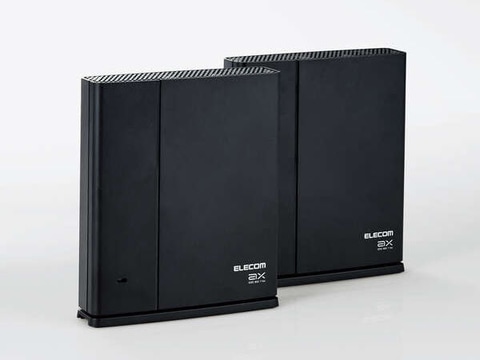 3階建てでも安定した通信を! Wi-Fi 6対応ルーター/中継器/セット
