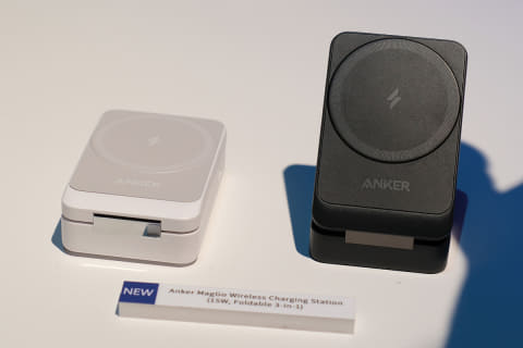 Anker、「Qi2」対応予定の無接点充電器/モバイルバッテリ7製品 - PC Watch