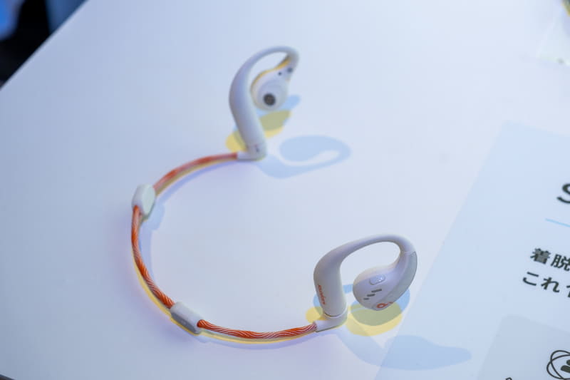 バンドを取り付けた状態