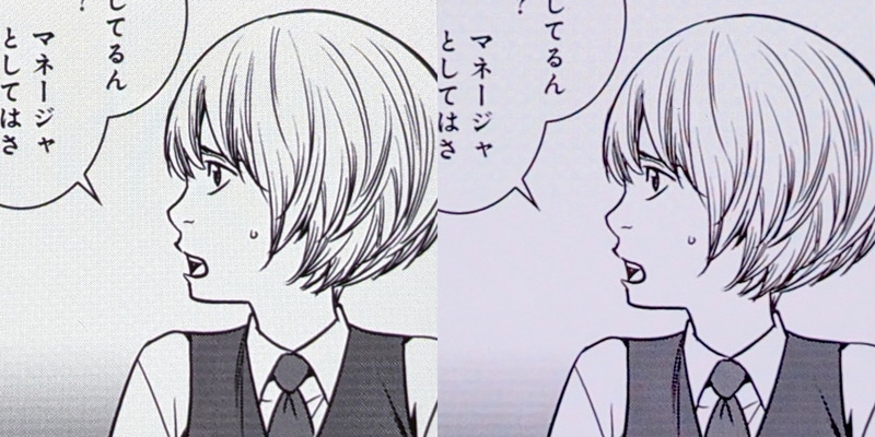 左が本製品、右が従来のPixel 7 Pro。解像度は数値上は若干低くなっているが目視では判別できない