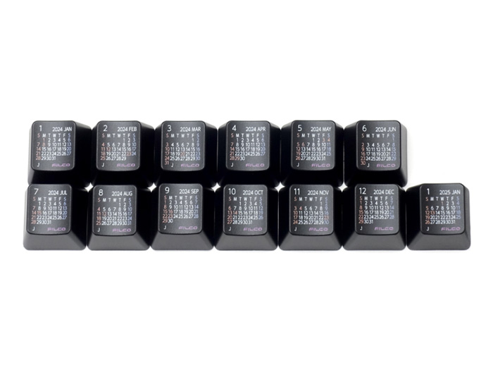 FILCO Calendar Keycap Set 2024