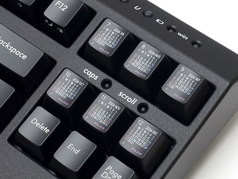 FILCO Calendar Keycap Set 2024