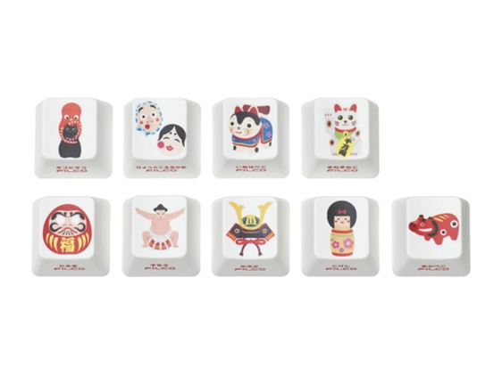 お土産キーキャップセット