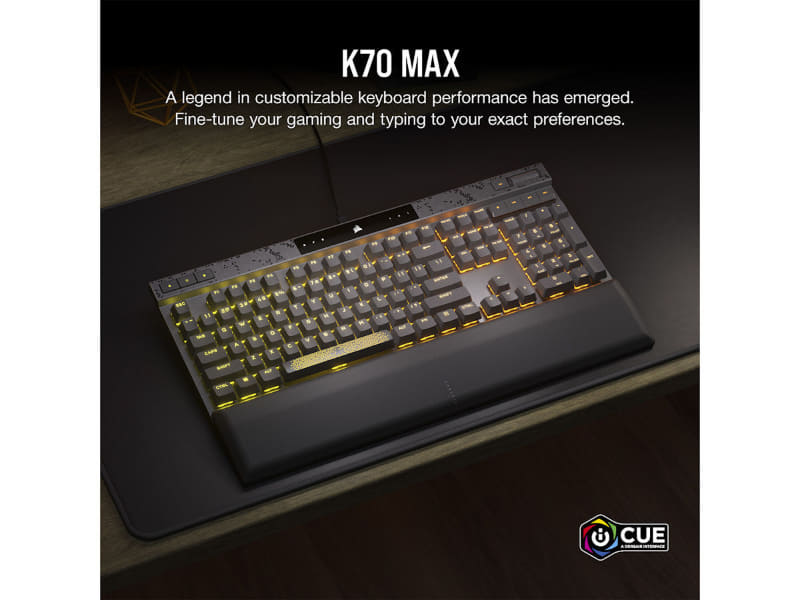 K70 MAXでラピッドトリガー機能を正式サポート