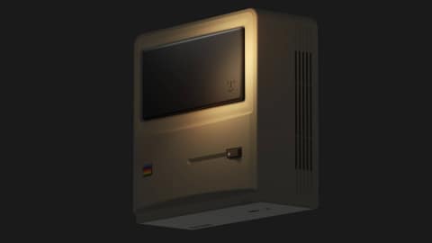 MacintoshっぽいデザインのミニPC「AYANEO Retro Mini PC AM01」 - PC