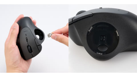 エレコム、ベアリング採用で滑らかな操作を実現したトラック