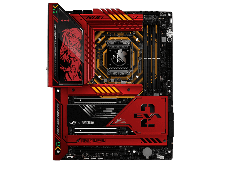 7月公開時の写真では正しい「EVANGELION」になっている