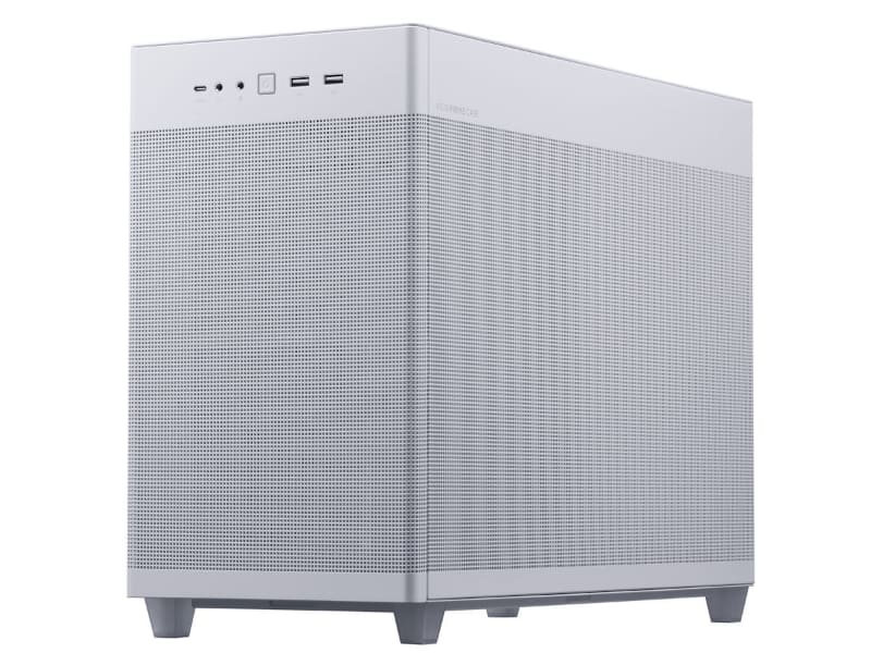 ASUS Prime AP201 Tempered Glass MicroATX Case(白)