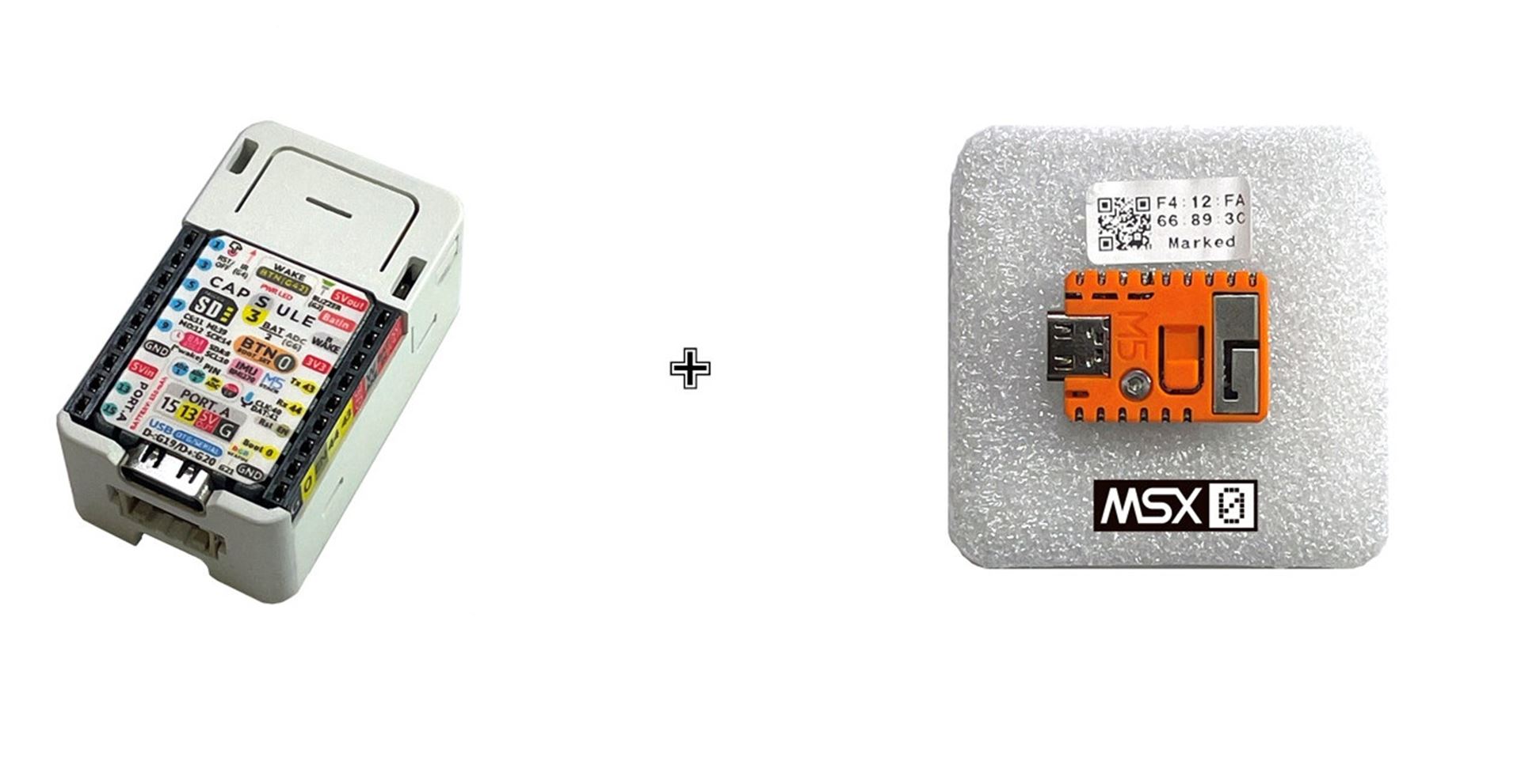 「D2-1」に含まれるMSX0 CapsuleとMSX0 StampS3