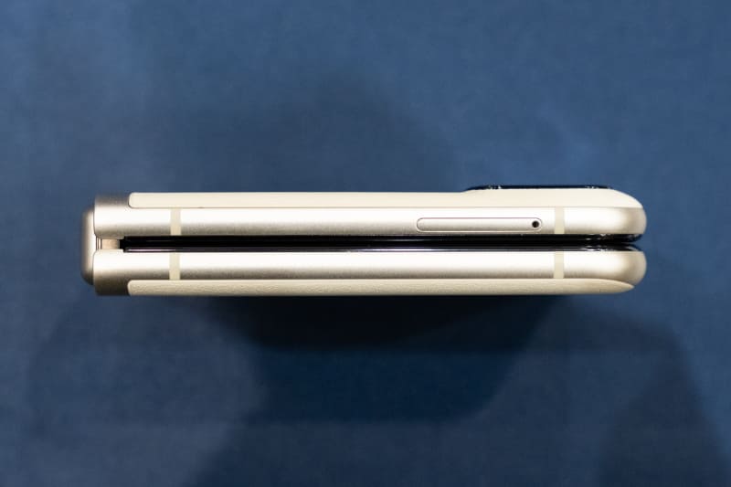 閉じたときの隙間はほとんど分からなかった