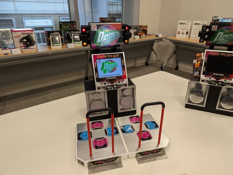 開発中の「DanceDanceRevolution Classic Mini」