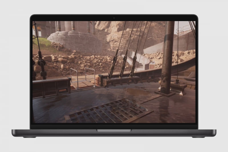 次世代GPUに対応したゲームでは、リアルな照明、陰影、反射などを表現可能となる