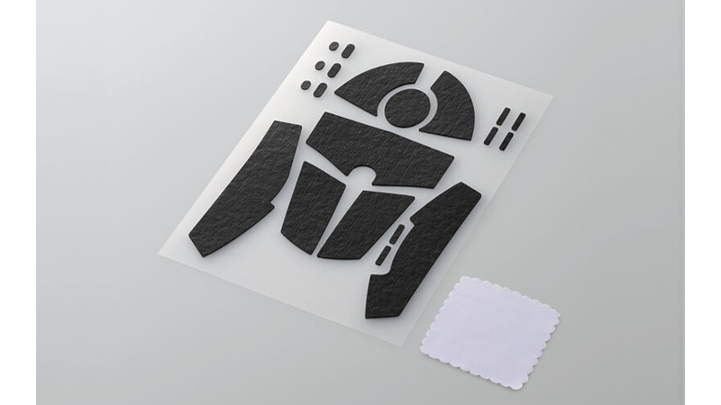 Logicool「G304/G203」向けにカットされたグリップテープ