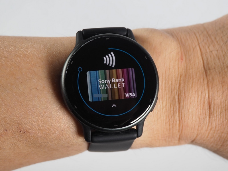 Garmin PayはSuicaに加えNFC決済も利用できるが、利用できるカードがソニー銀行などごく一部のデビットカードに限られている