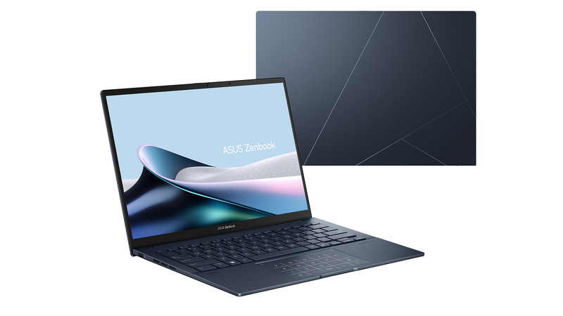 ASUSより「薄型軽量を極めたポータブル設計に、インテルCore Ultra プロセッサー、75Whバッテリーを搭載した14型モバイルノートPC。リアルで鮮やかなビジュアル体験を実現する有機ELディスプレイ、Thunderbolt 4をはじめとする各種高速インターフェース、AIノイズキャンセリング機能などを備え、次世代のPC体験をお楽しみいただけます」