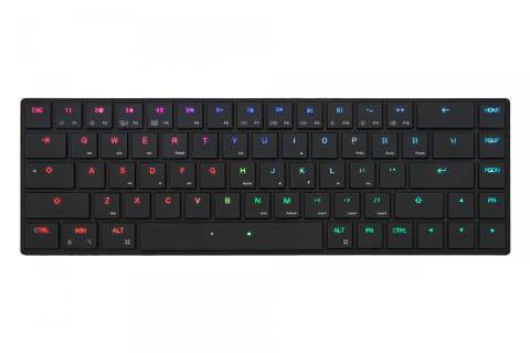 最薄部5.08mmの極薄65%メカニカルキーボード「Mistel AIRONE」 - PC Watch