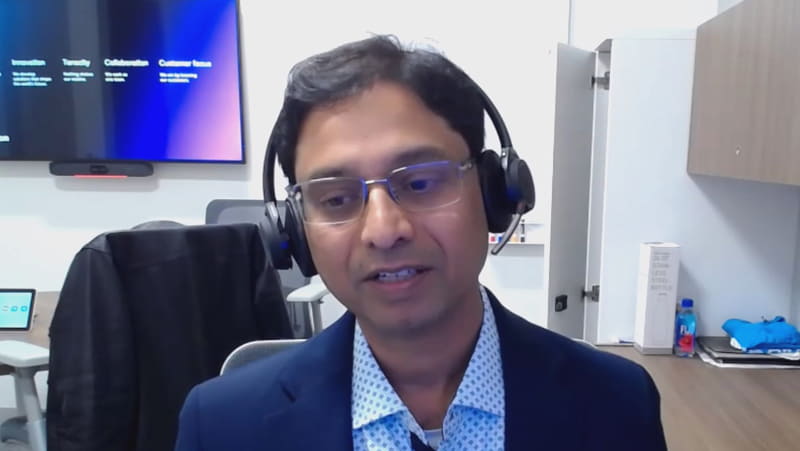 クライアントストレージ担当バイスプレジデント兼ジェネラルマネージャーのプラサド・アリュリ氏