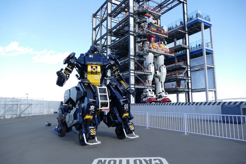 ツバメインダストリの搭乗型ロボット「アーカックス」<BR>©︎創通・サンライズ ©︎ツバメインダストリ