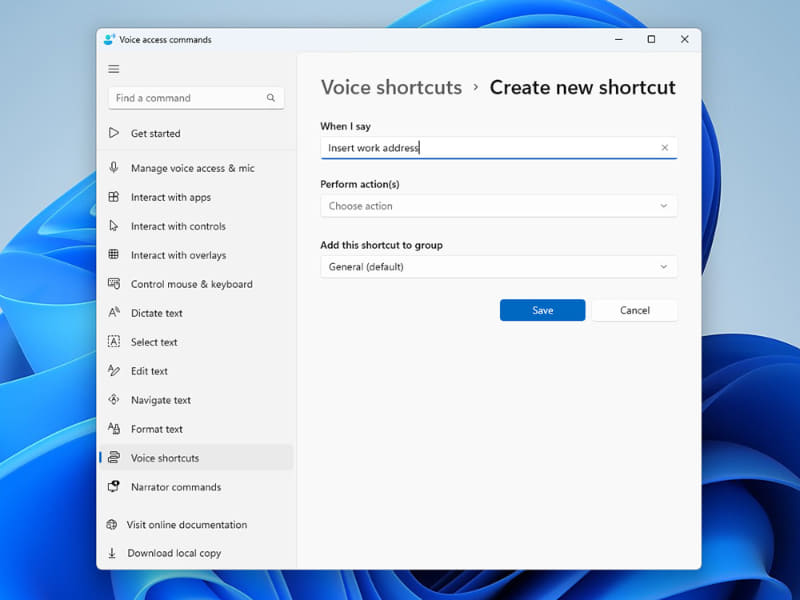 音声ショートカット(Voice Shortcuts)機能