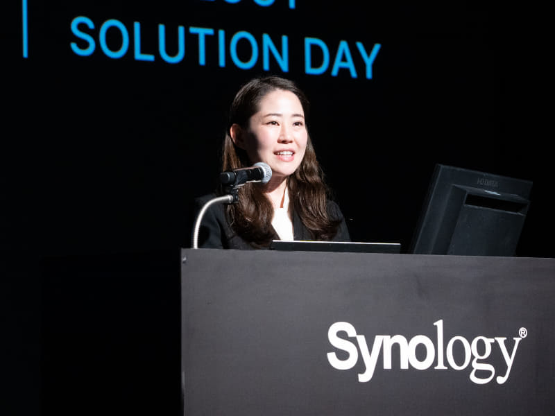 Synology Japan テクニカルマーケティングコンサルタントの内山裕子氏