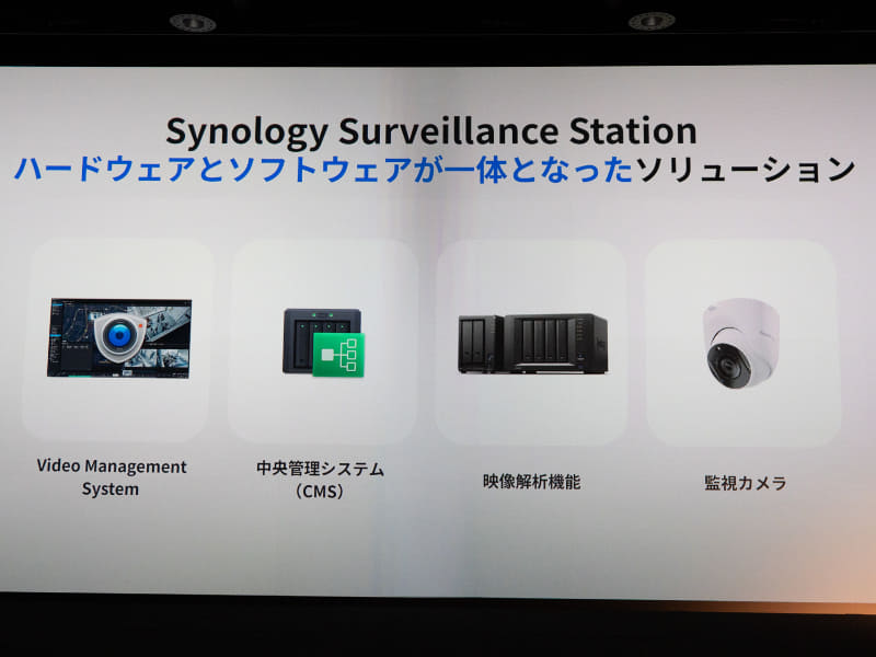 カメラから映像の解析/管理を含む一体型監視ソリューション