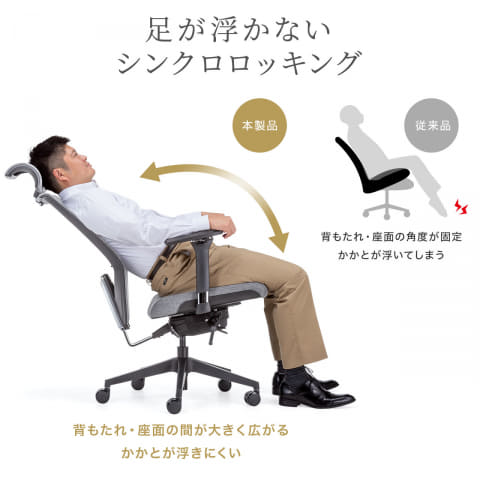 サンワサプライ、スリムで高さ調節が可能な背もたれを備えた