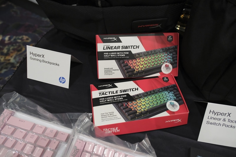 HyperX Linear & Tactile Switch Pack(交換用キースイッチ)