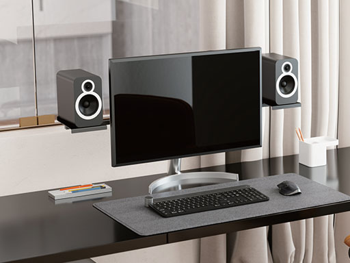 深さ10mmまでのVESAマウント形状に対応