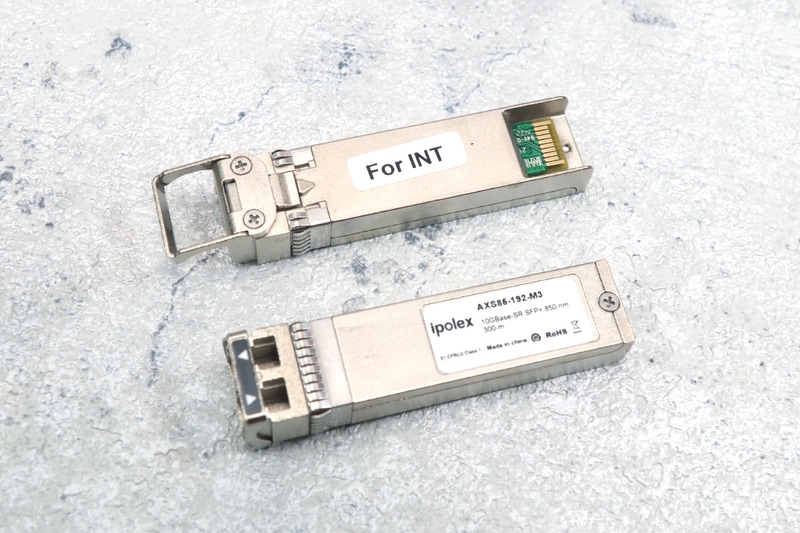 10GBASE-SRのSFP+モジュール