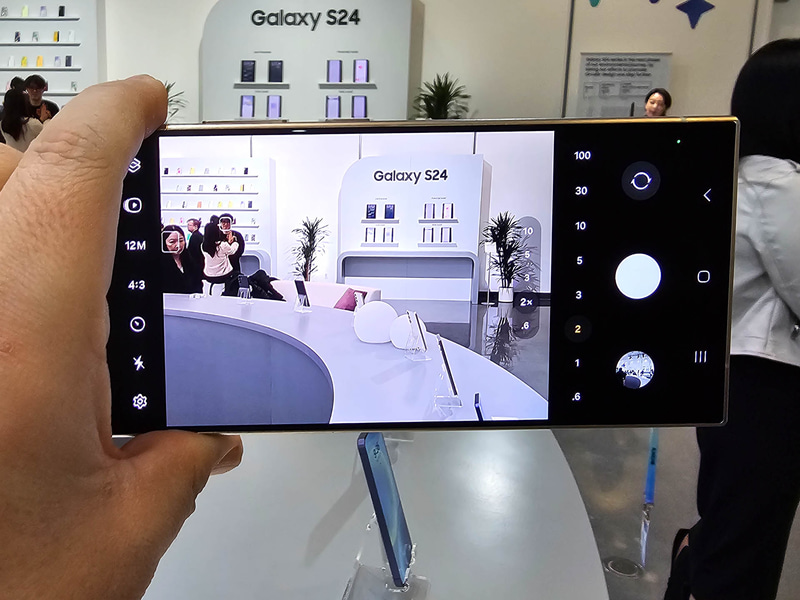 2倍(望遠/46mm)相当で撮影したところ、実際には2倍のレンズはないので、1倍のレンズなどで2倍相当として撮影している