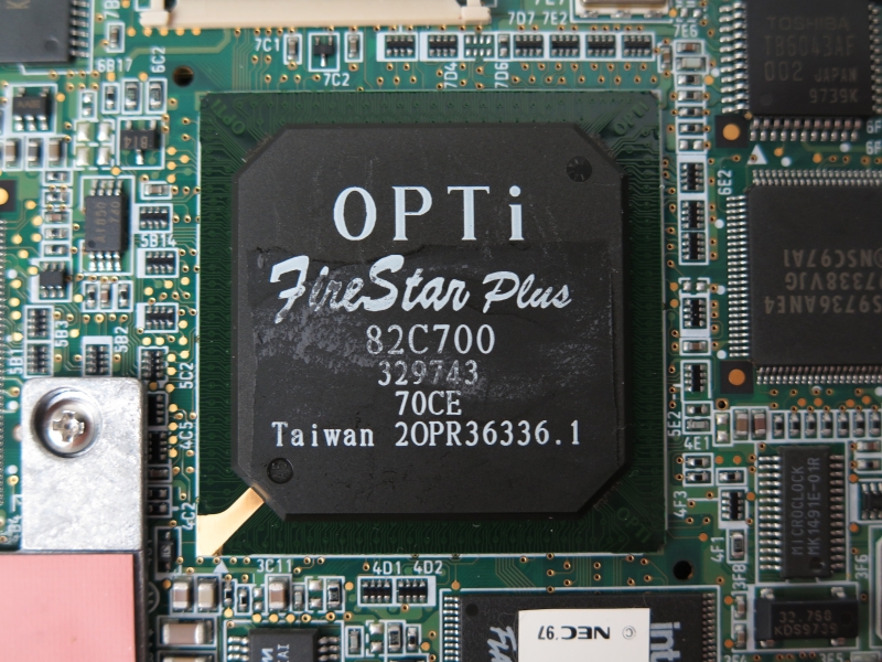 OPTi製のチップセット